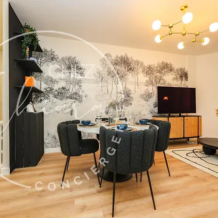 Eiffel Tower Charming And Modern Flat Lägenhet
